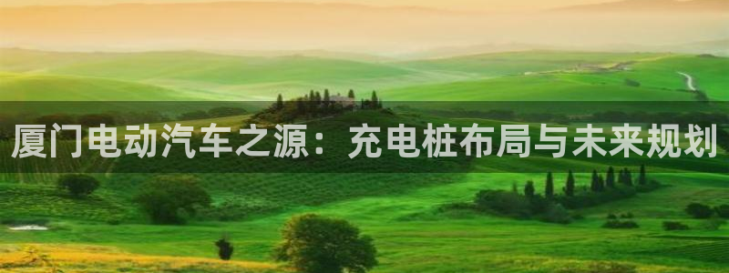 威廉希尔足球分析师怎么样：厦门电动汽车之源：充电桩布局与未来规划